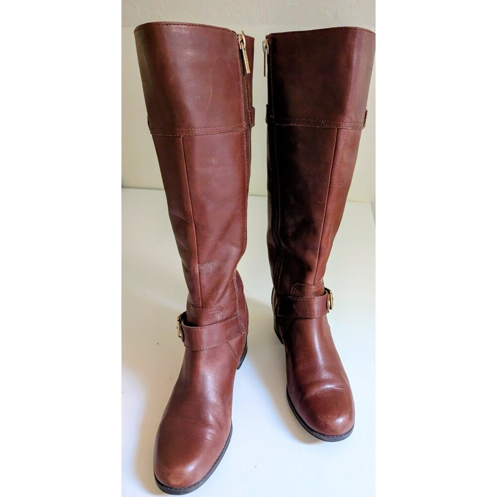 Bandolino Women's Brown Knee High Riding Boots Size 7.5